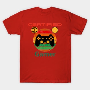 CERTIFIED GAMER T-Shirt